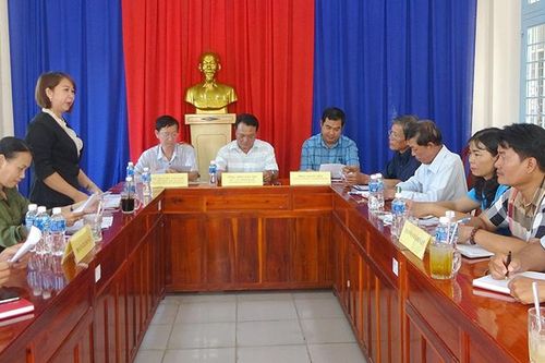 HĐND huyện Tri Tôn giám sát xã Tà Đảnh