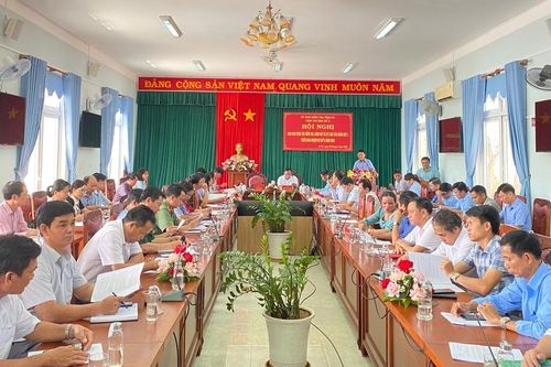 Cụm thi đua số 2 Ủy ban Kiểm tra Tỉnh ủy giao ban công tác kiểm tra, giám sát và kỷ luật của Đảng