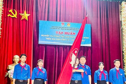 82 học viên tham gia tập huấn nghiệp vụ công tác Đội