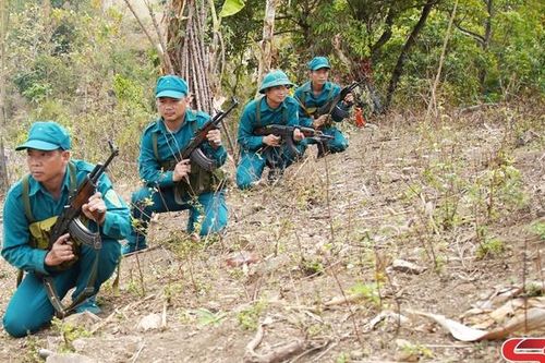 Nâng cao chất lượng huấn luyện dân quân, tự vệ