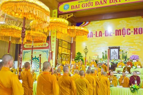 Đồng Nai: Đại giới đàn Đạt Thanh trang nghiêm khai mạc tại chùa Tỉnh Hội