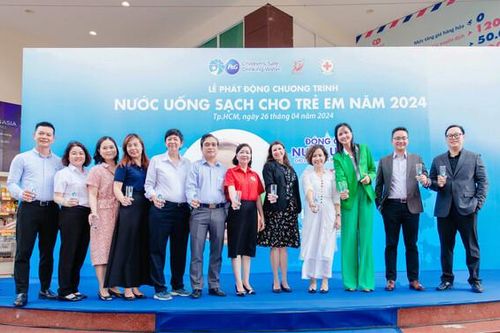 P&G Việt Nam cùng Saigon Co.op phát động Chương trình 'Nước uống sạch cho trẻ em' năm 2024