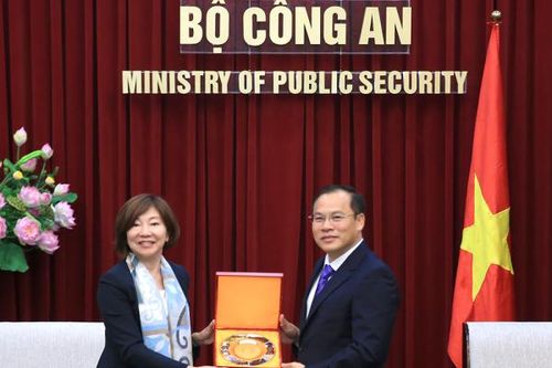 Bộ Công an tiếp tục quan hệ hợp tác tốt đẹp với JICA