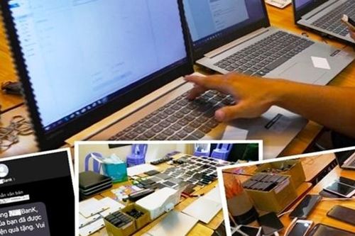 Lãnh đạo Bộ Công an có thư khen thành tích triệt phá nhóm chiếm đoạt tài khoản