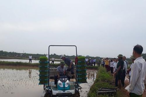 Quốc Oai đẩy mạnh cơ giới hóa nông nghiệp