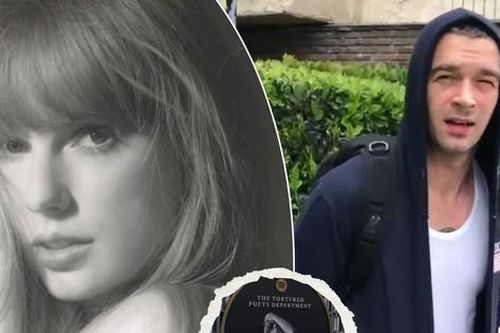 Phản ứng của Matty Healy khi biết Taylor Swift 'đá xéo' mình trong album mới
