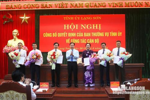 Bổ nhiệm nữ Trưởng Ban Tổ chức Tỉnh ủy