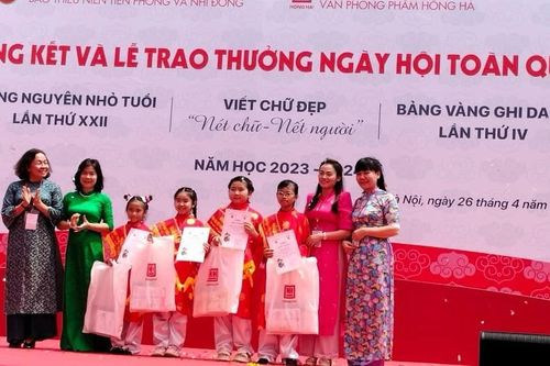 Phú Thọ có giải Nhất tại Ngày hội viết chữ đẹp 'Nét chữ - Nết người' toàn quốc