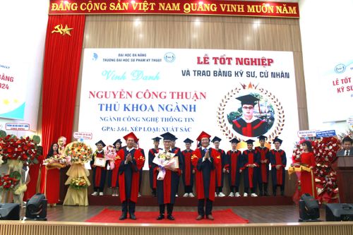 Trường ĐH Sư phạm Kỹ thuật Đà Nẵng trao bằng tốt nghiệp năm 2024