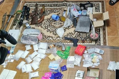 Triệt phá đường dây buôn ma túy liên tỉnh, thu giữ nhiều súng đạn