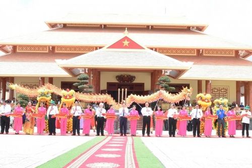 Đền thờ Anh hùng liệt sĩ tuyến Đường 1C: Biểu trưng để giáo dục truyền thống yêu nước, chủ nghĩa anh hùng cách mạng