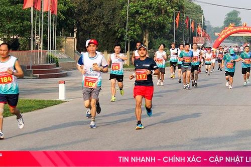 400 VĐV tham gia Giải Việt dã huyện Đức Thọ