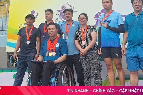 Hà Tĩnh giành 10 huy chương Giải vô địch quốc gia thể thao người khuyết tật
