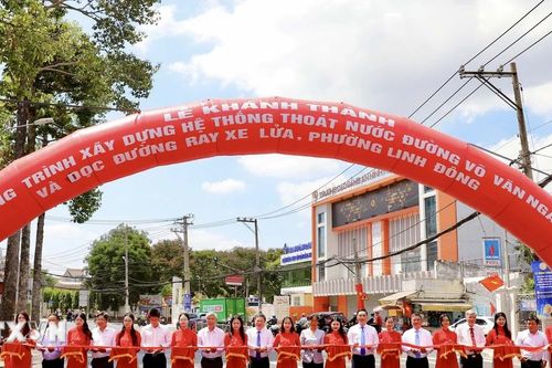 Khánh thành 2 công trình giải quyết cơ bản việc thoát nước ở thành phố Thủ Đức