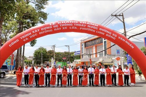 Khánh thành 2 công trình giải quyết cơ bản việc thoát nước ở thành phố Thủ Đức
