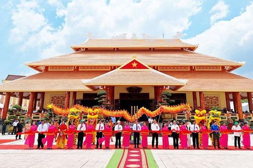 Khánh thành Đền thờ Anh hùng liệt sĩ hy sinh trên tuyến đường 1C