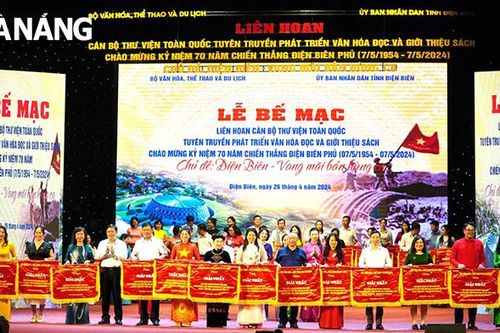 Đà Nẵng đoạt giải nhất tại liên hoan cán bộ thư viện toàn quốc