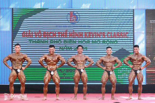 Hơn 120 vận động viên tham dự Giải vô địch thể hình Kevin's classic Biên Hòa mở rộng