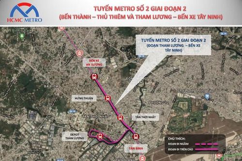 TP.HCM sẽ tạo mảng xanh theo thiết kế đồng bộ với công trình tuyến Metro số 2