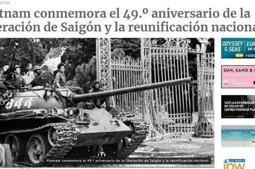 Báo chí Argentina đưa tin đậm về Ngày thống nhất đất nước của dân tộc Việt Nam