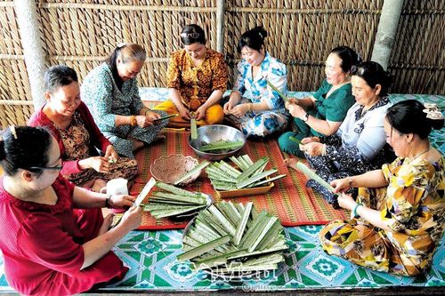 Bánh lá rau mơ món ăn dân dã miền quê!