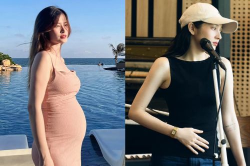 Sao Việt 27/4: Đông Nhi khoe bụng bầu, Bảo Anh lộ diện sau khi công khai con gái