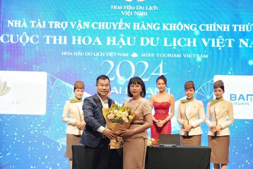 Bamboo Airways tài trợ vận chuyển cuộc thi Hoa hậu Du lịch Việt Nam 2024