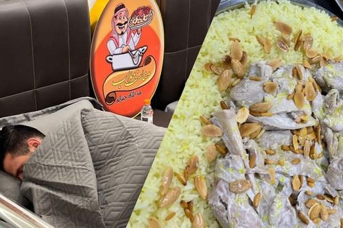 Nhà hàng thu xếp chỗ cho khách ngủ trưa sau khi ăn mansaf