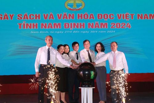 Nam Định: khai mạc Ngày sách và Văn hóa đọc Việt Nam 2024