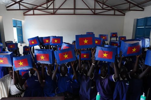 Bệnh viện dã chiến hoạt động thiện nguyện tại Nam Sudan