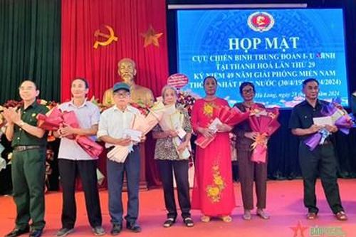 Gặp mặt cựu chiến binh Trung đoàn 1 - U Minh khu vực Thanh Hóa