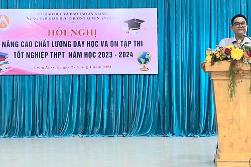 Trung tâm GDTX An Giang nâng chất lượng ôn tập thi tốt nghiệp THPT năm 2024