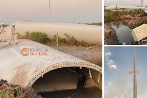 Cà Mau kiểm tra các dự án điện gió sau sự cố rơi cánh quạt