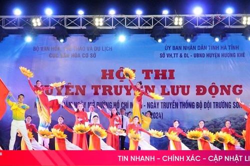 Hà Tĩnh giành 3 huy chương tại hội thi tuyên truyền lưu động toàn quốc