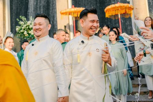 Loạt khoảnh khắc đáng nhớ trong lễ cưới chuyên gia trang điểm Huỳnh Lợi