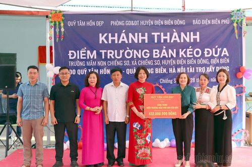 Khánh thành Điểm trường mầm non Kéo Đứa