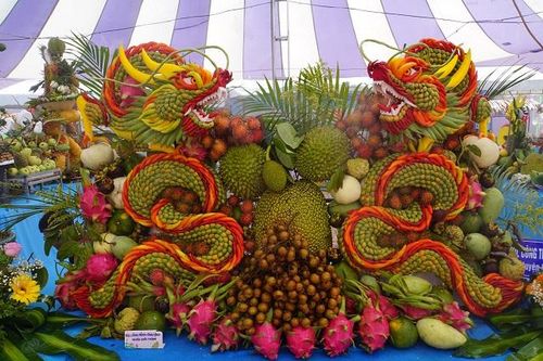 Ấn tượng với hội thi trưng bày nông sản Châu Thành