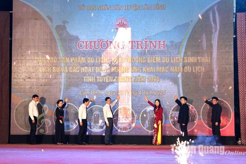 Lâm Bình tổ chức nhiều hoạt động hưởng ứng Năm Du lịch