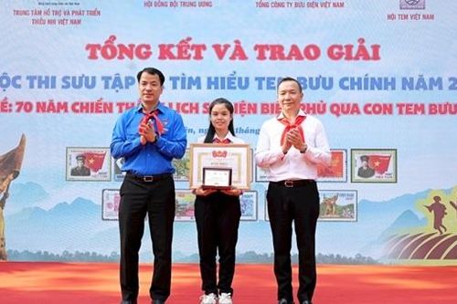 Trao giải Cuộc thi Sưu tập và tìm hiểu tem bưu chính năm 2024
