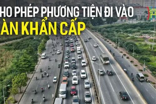 Vành đai 3 - các phương tiện được đi vào làn khẩn cấp