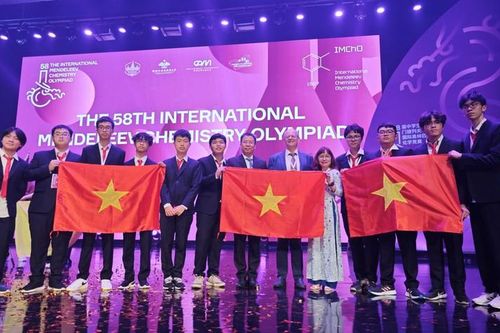 10/10 học sinh Việt Nam giành huy chương tại Olympic Hóa học quốc tế Mendeleev 2024