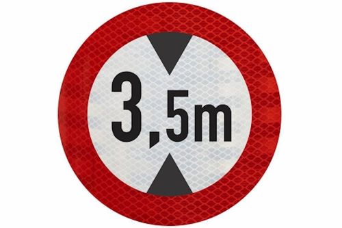 Biển báo 3,5m có ý nghĩa gì?