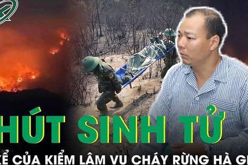 Cán bộ kiểm lâm kể lại giây phút cận kề cái chết lúc dập lửa cháy rừng Tây Côn Lĩnh