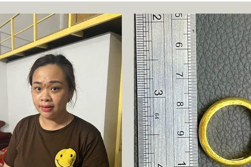 'Nữ quái' giả vờ mua hàng rồi cướp luôn 5 chỉ vàng