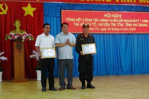 Tiểu đoàn 3 hoàn thành đợt hành quân dã ngoại tại Tri Tôn