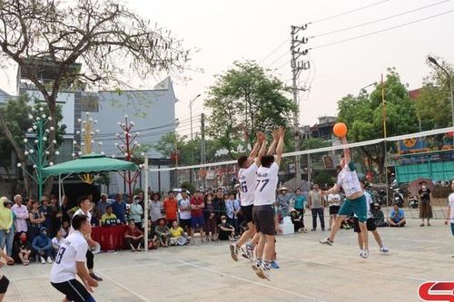 Giải bóng chuyền hơi các nhóm tuổi huyện Thuận Châu