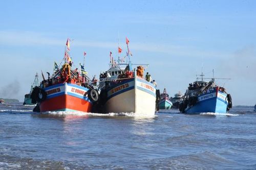 Nét đẹp lễ hội Nghinh Ông Nam Hải ở Sóc Trăng
