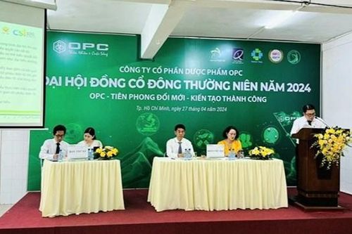 ĐHĐCĐ OPC: Kế hoạch doanh thu 2024 đạt 1.300 tỷ đồng, chia cổ tức 15%