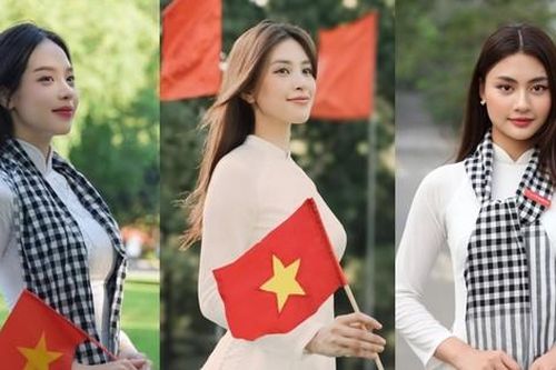 Dàn Hoa - Á hậu Việt đồng loạt đăng hình ảnh ý nghĩa để kỷ niệm ngày lễ 30/4