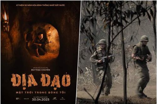 'Địa đạo: Mặt trời trong bóng tối' hé lộ hình ảnh chiến tranh khốc liệt